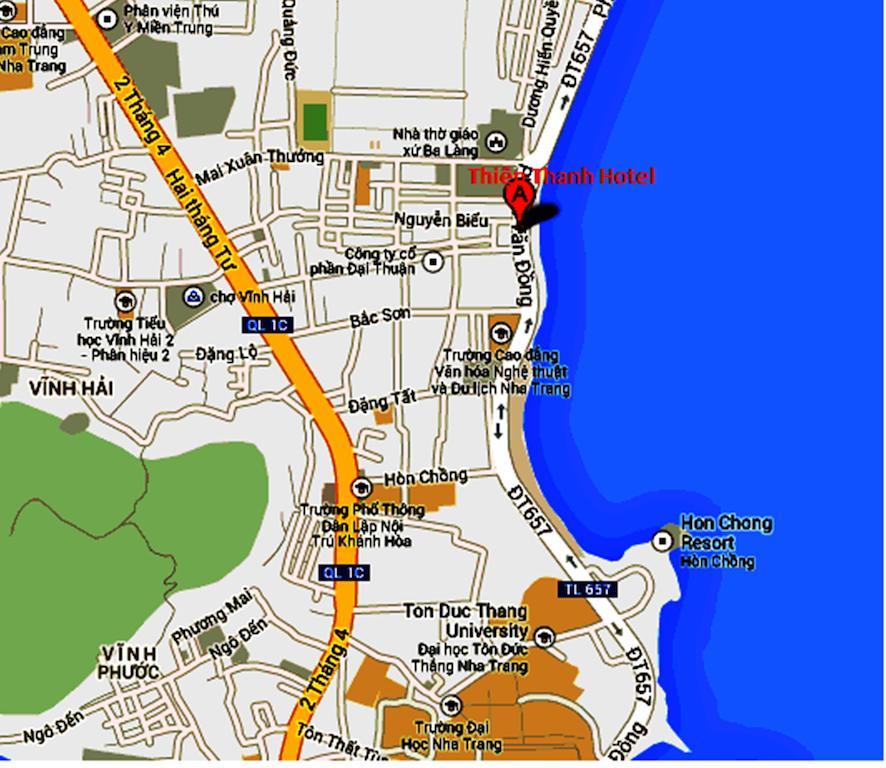 Thien Thanh Hotel - E Dragon Nha Trang Exteriör bild